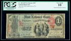 1875, $1 National Bank Note. The First NB, Selins Grove, PA. PCGS Very Good 10