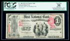 1875, $1 National Bank Note. The First NB, New Bedford, MA. PCGS Apparent Very Fine 30