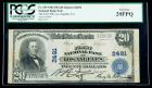 1902, $20 National Bank Note. The First NB, Los Angeles, CA. PCGS Very Fine 20PPQ