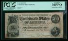 T-64 1864, $500 Confederate States. PCGS Very Fine 30PPQ