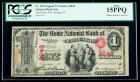 Original Series, $1 National Bank Note. The Home NB, Chicago, IL. PCGS Fine 15PPQ