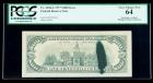 1977, $100 Federal Reserve Note. Ink Smear on Back. PCGS Very Choice New 64