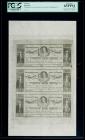 Philadelhia Savings Institution, Philadelphia, PA. 25&cent; Uncut Sheet. PCGS Gem New 65PPQ