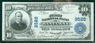 1902, $10 National Bank Note. The First NB, Santa Ana, CA. PCGS Extremely Fine 45