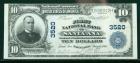 1902, $10 National Bank Note. The First NB, Santa Ana, CA. PCGS Extremely Fine 40PPQ