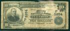 1902, $10 National Bank Note. The First NB, Fullerton, CA. PCGS Good 6