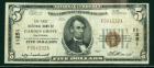 1929, $5 National Bank Note. The First NB, Garden Grove, CA. PCGS Fine 15PPQ