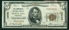 1929, $5 National Bank Note. The Commercial NB, Santa Ana, CA. PCGS Very Fine 20