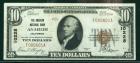 1929, $10 National Bank Note. The Anaheim NB, Anaheim, CA. PCGS Very Fine 30PPQ