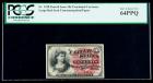 1869, 10&cent; Fractional Currency. Fourth Issue, large red seal, unwatermarked paper. PCGS Very Choice New 64PPQ