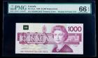 BC-61aA 1988 $1,000. Replacement. PMG Gem Uncirculated 66EPQ