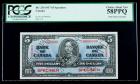 BC-23S 1937 $5. Specimen. PCGS Choice About New 58PPQ