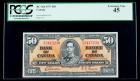 BC-26b 1937 $50. PCGS Extremely Fine 45