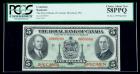 The Royal Bank of Canada, Montreal, PQ. $5 Jan. 2, 1935 Specimen. PCGS Choice About New 58PPQ