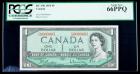 BC-37b 1954 $1. PCGS Gem New 66PPQ