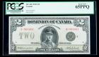 DC-26l 1923X $2. PCGS Gem New 65PPQ