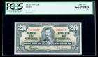 BC-25c 1937 $20. PCGS Gem New 66PPQ