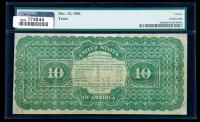 1864, $10 Compound Interest Treasury Note. PMG Very Fine 20 - 2
