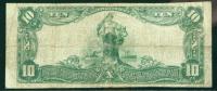 1902, $10 National Bank Note. The First NB, La Habra, CA. PCGS Very Good 10 - 2