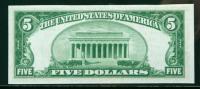 1929, $5 National Bank Note. Oilfields NB in Brea, CA. PCGS Choice About New 58PPQ - 2