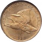 1857 Flying Eagle Cent. NGC MS66