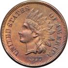 1877 Indian 1¢. MS60