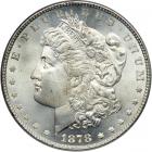 1878 Morgan Dollar. 7 tail feathers, reverse of 1878. PCGS MS66