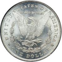 1878 Morgan Dollar. 7 tail feathers, reverse of 1878. PCGS MS66 - 2