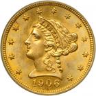 1906 $2.50 Liberty. PCGS MS63