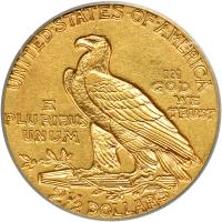 1911-D $2.50 Indian. PCGS AU58 - 2