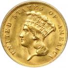 1878 $3 Gold. PCGS MS63