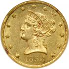 1856 $5 Liberty. NGC AU55