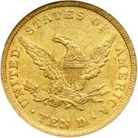 1839 Head of '38 Large letters. NGC AU53 - 2
