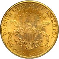 1898-S $20 Liberty. PCGS MS64 - 2