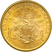 1898-S $20 Liberty. NGC MS64 - 2