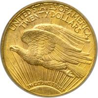1909/8 $20 St. Gaudens. PCGS MS63 - 2