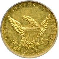 1835 $2&frac12;. ICG AU53 - 2