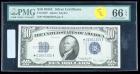1934-C, $10 Silver Certificate. Star Note. PMG Gem Uncirculated 66EPQ