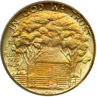 1922 Grant Gold Dollar, with star. PCGS MS64 - 2