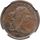 1804 C-8 R1 Spiked Chin. NGC AU50