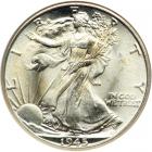 1945-D Liberty Walking Half Dollar. NGC MS66