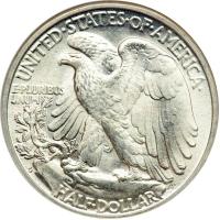 1945-D Liberty Walking Half Dollar. NGC MS66 - 2