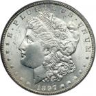 1897 Morgan Dollar. PCGS MS65