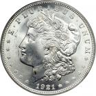 1921-D Morgan Dollar. PCGS MS65
