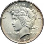 1923-D Peace Dollar. PCGS MS64
