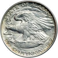1921 Alabama Half Dollar, No 2 x 2. PCGS MS63 - 2