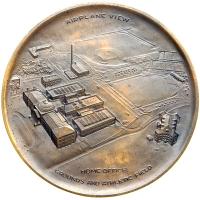 1921. Hartford Fire Insurance Company Large Medal - 2