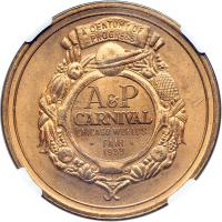 1933 SC$1 A&P Carnival-Pig HK-464 Rarity 3. NGC MS65 - 2