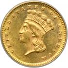 1873. Open 3 PCGS graded Genuine