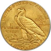 1911 $5 Indian PCGS graded Genuine - 2